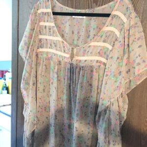 Cute chiffon top